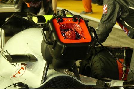 HaasF1 - F1-Technik - Lüfter - GP Singapur 2018