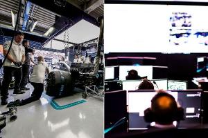 Besuch beim Mercedes "Race Support" in Brackley