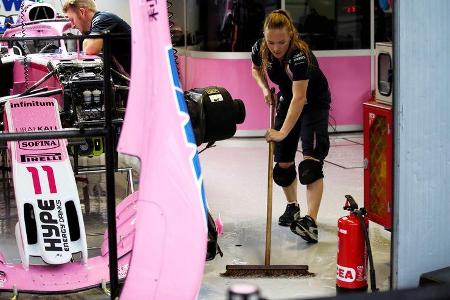 Force India - Formel 1 - GP Italien - 31. August 2018
