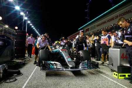 Lewis Hamilton - Mercedes - GP Singapur 2018