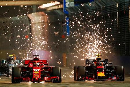 Vettel vs. Verstappen - GP Singapur 2018