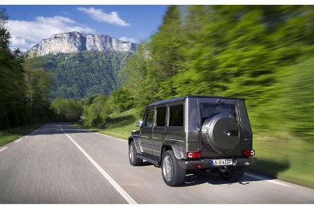 Mercedes G 63 AMG Fahrbericht 2012
