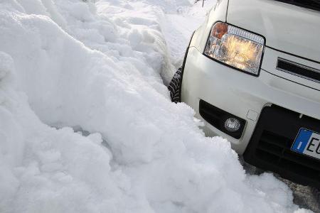 Fiat Panda 4X4, Front, Frontscheinwerfer