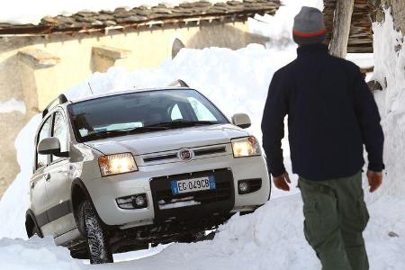 Fiat Panda 4X4, Front, Bergdorf