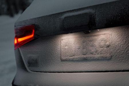 Audi A3, Heckleuchte, Nummernschildbeleuchtung