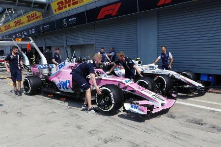 Racing Point Force India - Williams - Formel 1 - GP Italien - 30. August 2018