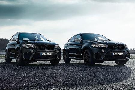 BMW X5 M und BMW X6 M Edition Black Fire