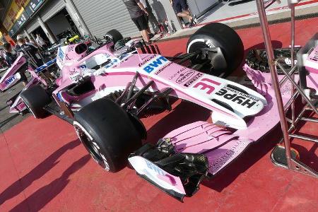 Force India - Formel 1 - GP Belgien - Spa-Francorchamps - 23. August 2018