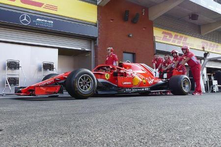 Ferrari - Formel 1 - GP Belgien - Spa-Francorchamps - 23. August 2018
