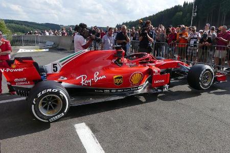 Ferrari - Formel 1 - GP Belgien - Spa-Francorchamps - 23. August 2018