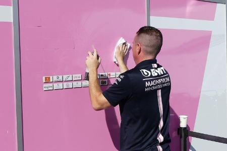 Force India - Formel 1 - GP Belgien - Spa-Francorchamps - 23. August 2018