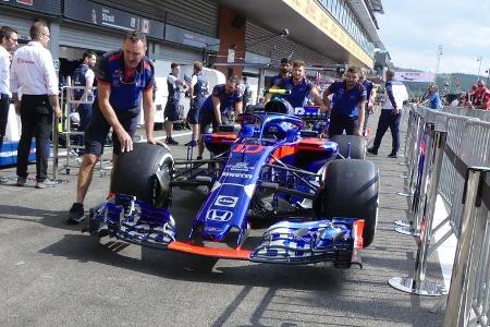 Toro Rosso - Formel 1 - GP Belgien - Spa-Francorchamps - 23. August 2018