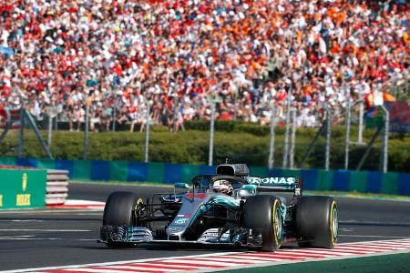 Lewis Hamilton - Mercedes - GP Ungarn 2018 - Budapest - Rennen