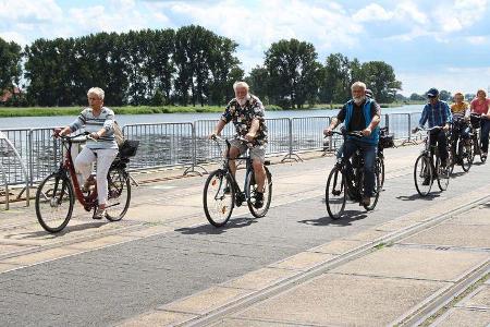 Radweg an der Weser