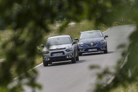 Renault Mégane, Citroën C4 Cactus, Exterieur