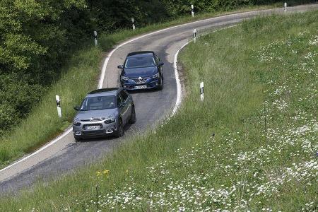 Renault Mégane, Citroën C4 Cactus, Exterieur