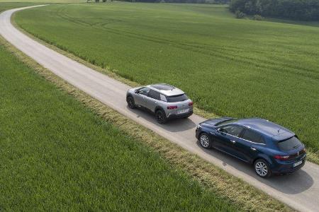 Renault Mégane, Citroën C4 Cactus, Exterieur