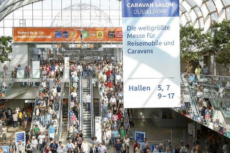 Besucher Caravan Salon 2016