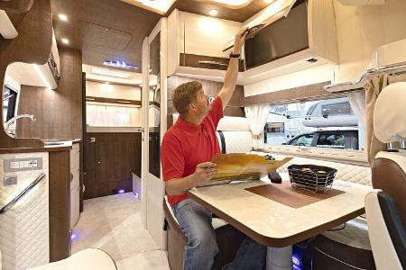 Caravan Salon Alkoven Wanner Silverdream