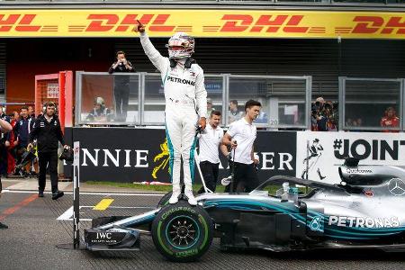 Lewis Hamilton - Mercedes - Formel 1 - GP Belgien - Spa-Francorchamps - 25. August 2018