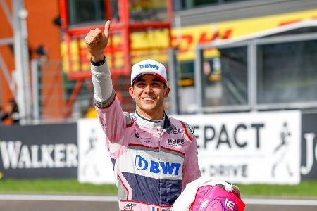 Esteban Ocon - Force India - Formel 1 - GP Belgien - Spa-Francorchamps - 25. August 2018