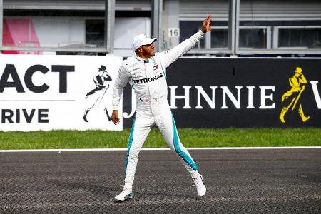 Lewis Hamilton - Mercedes - Formel 1 - GP Belgien - Spa-Francorchamps - 25. August 2018
