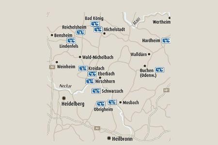 Stellplatz-Tipps im Odenwald