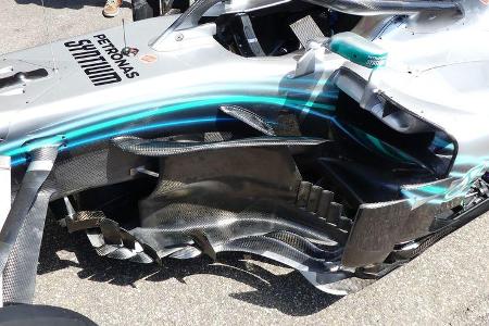 Mercedes - GP Deutschland 2018 - Technik-Updates