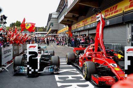 Sebastian Vettel - Ferrari - GP Belgien 2018 - Spa