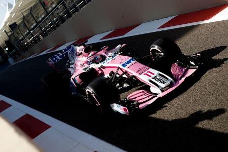 Sergio Perez - Force India - GP Abu Dhabi 2018