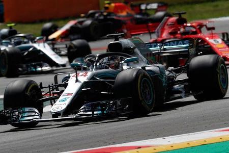 Lewis Hamilton - Mercedes - GP Spanien 2018