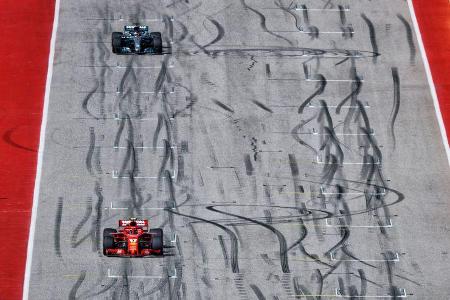 Kimi Räikkönen - Lewis Hamilton - GP USA 2018