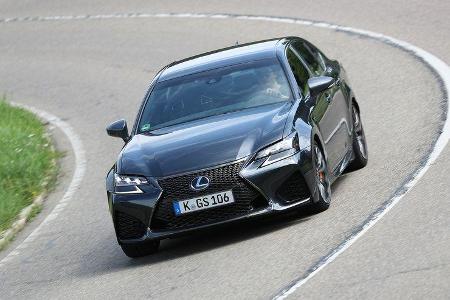 spa 10/2017 Vergleichstest Audi S6, BMW M550i, Lexus GS F, Porsche Panamera 4S