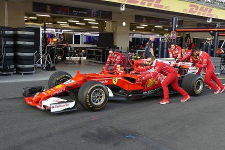 Ferrari - GP Mexiko - Formel 1 - Freitag - 27.10.2017