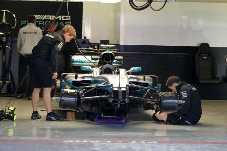 Mercedes - GP Mexiko - Formel 1 - Freitag - 27.10.2017