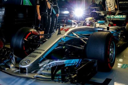 Lewis Hamilton - Mercedes - GP Mexiko - Formel 1 - Freitag - 27.10.2017