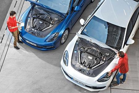 Porsche Panamera 4S, Porsche Panamera 4 E-Hybrid, Exterieur