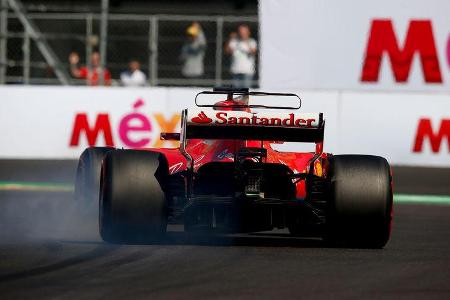 Sebastian Vettel - Ferrari - GP Mexiko - Formel 1 - Freitag - 27.10.2017