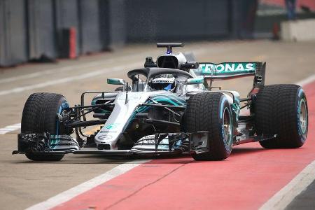 Mercedes W09 - F1-Auto - Shakedown - Silverstone - 2018