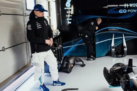 Valtteri Bottas - Mercedes Launch 2018