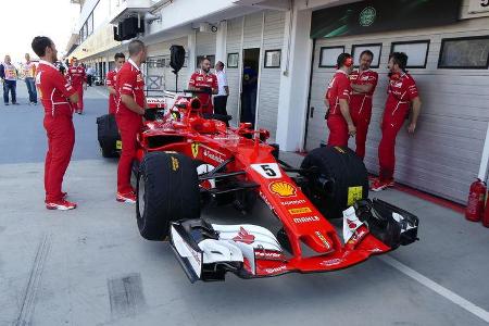 Ferrari - GP Ungarn - Budapest - Formel 1 - 28.7.2017