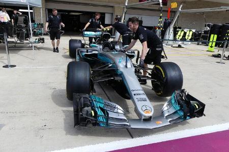 Mercedes - GP USA - Austin - Formel 1 - Donnerstag - 19.10.2017