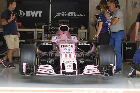 Force India - GP USA - Austin - Formel 1 - Donnerstag - 19.10.2017