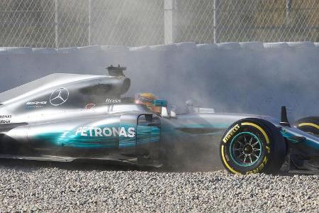 Lewis Hamilton - Mercedes - F1-Test - Barcelona - 2017