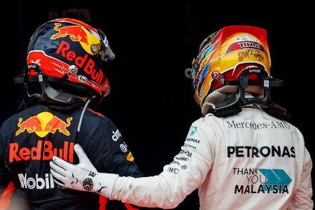Verstappen & Hamilton - GP Malaysia 2017