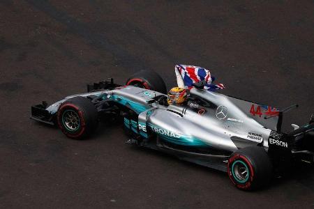 Lewis Hamilton - Mercedes - GP Mexiko 2017 - Rennen