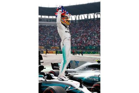 Lewis Hamilton - Mercedes - GP Mexiko 2017 - Rennen