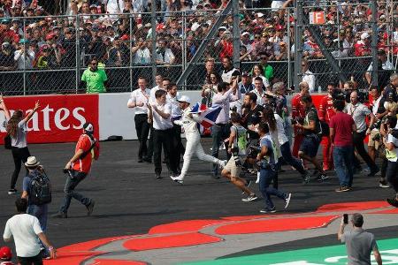 Lewis Hamilton - Mercedes - GP Mexiko 2017 - Rennen