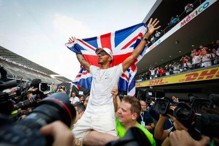 Lewis Hamilton - Mercedes - GP Mexiko 2017 - Rennen