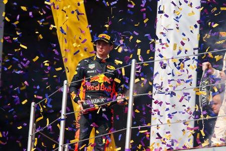 Max Verstappen - Red Bull - GP Mexiko 2017 - Rennen